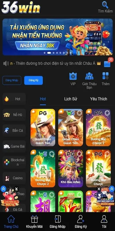 nhà cái 36win